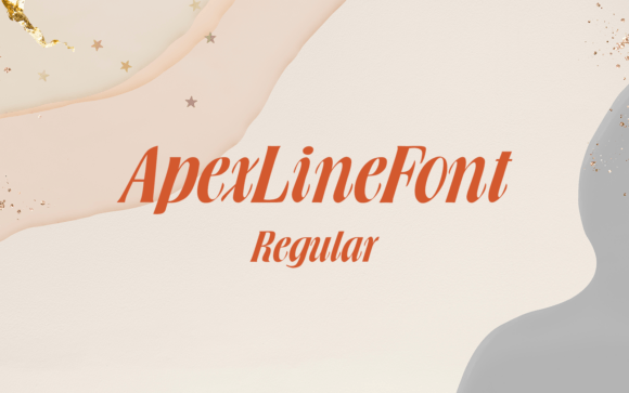 Apexline: A Modern and Elegant Sans Serif Font
