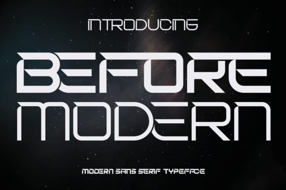 Before Modern Font for High-Impact Digital Marketing