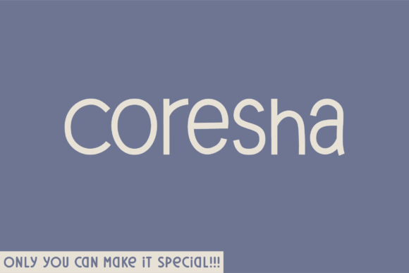 Coresha Font: Authentic Handwritten Style for Small Business Branding