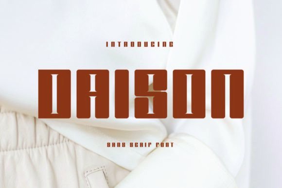 Daison Font: Minimalist Sans Serif for Web Layouts