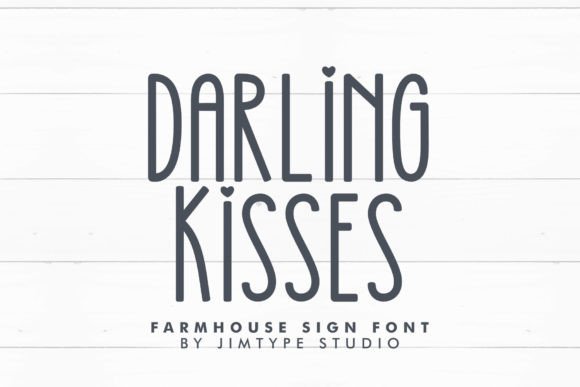 Darling Kisses Font: Elevating Small Business Branding