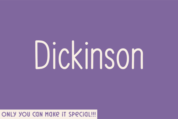 Dickinson Font: Organic Handwritten Style for Editorial Design