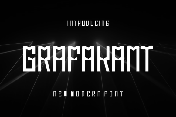 Discover Grafakant: A Bold and Authentic Modern Font