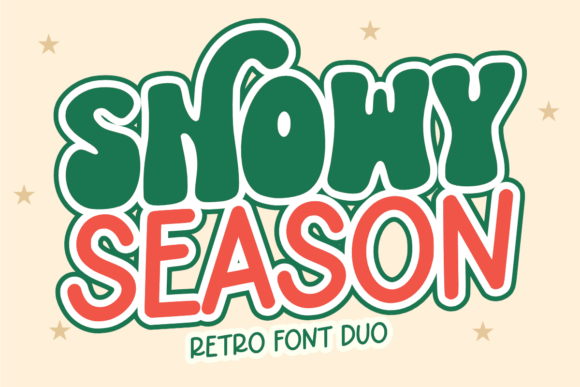 Enhance Your Web Design with Snowy Season Duo Font