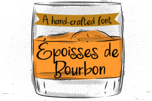 Époisses De Bourbon Font for Handmade Labels and Cards