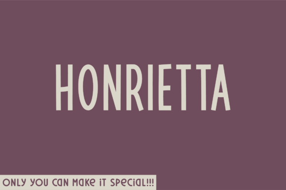 Honrietta Font: Authentic Sans Serif for Digital Campaigns