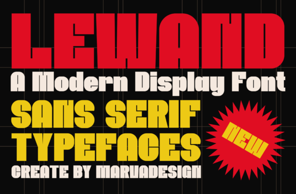 Lewand Font Review: Modern Sans Serif for Makers
