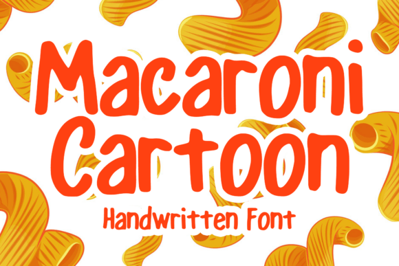 Macaroni Cartoon: A Playful Handwritten Font
