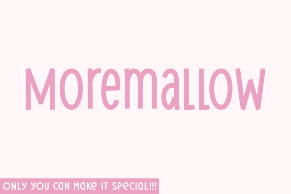 Moremallow Font: Authentic Handwriting for Campaigns