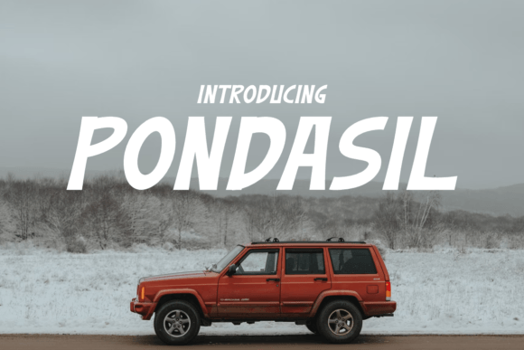 Pondasil Font: Modern Sans Serif Typography for Business Branding