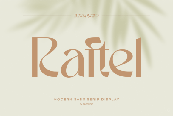 Raftel Typeface Review for Editorial Design