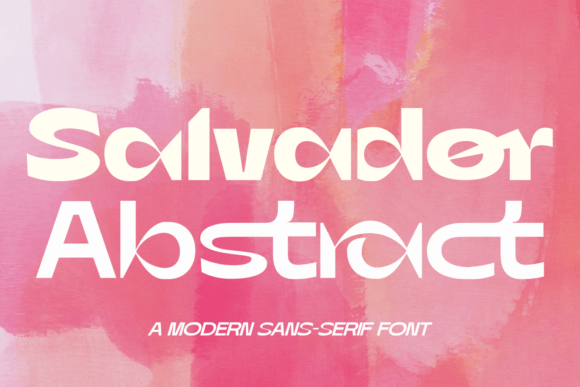Salvador Abstract Font Review for Bold Digital Campaigns