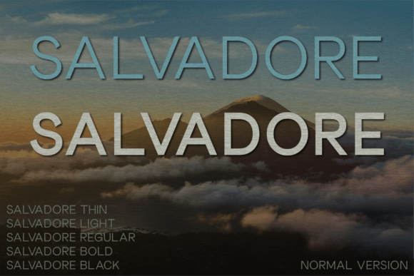 Salvadore: The Perfect Sans Serif Font for Elegant Campaigns