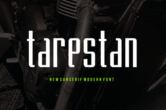 Tarestan: A Chic Sans Serif Font for Creative Projects