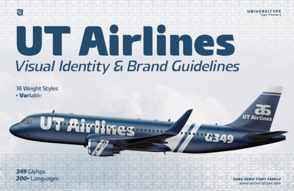 Ut Airlines: The Perfect Sans Serif Font for Modern Branding