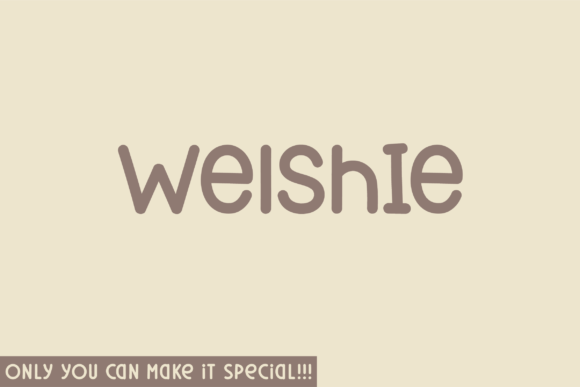 Welshie Rounded Font Review for Organic Brand Identity